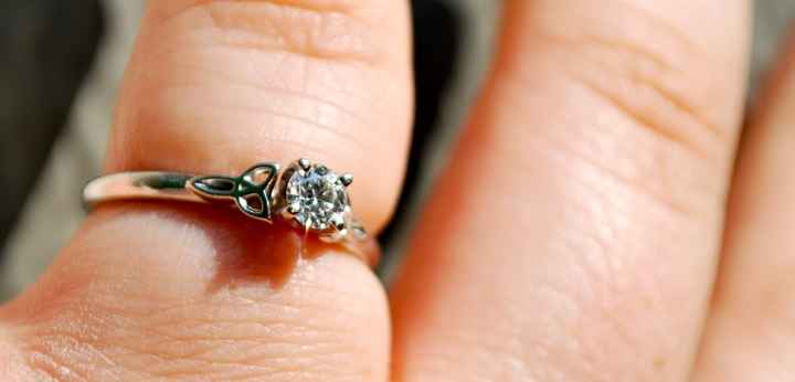 We haven't seen any BLING in a while!  Show off your rings!