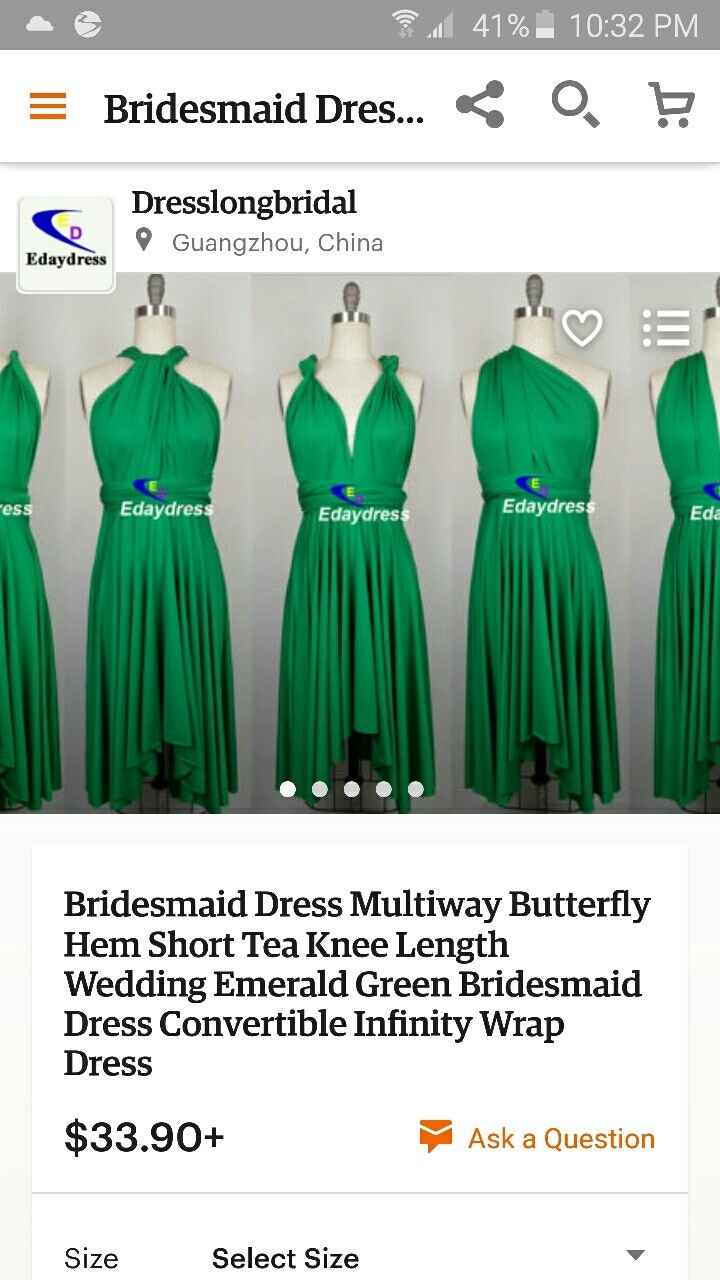 Etsy Bridesmaid Dresses?