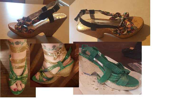 DIY Wedding Shoes? (I know, ANOTHER shoe post)