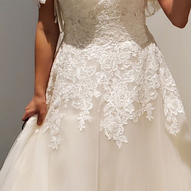 How easy or hard is it to convert strap to strapless/off the shoulder dress? - 3
