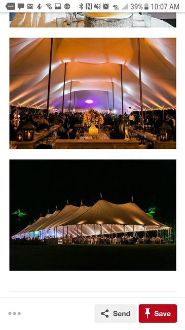 Tent Wedding Reception - 2