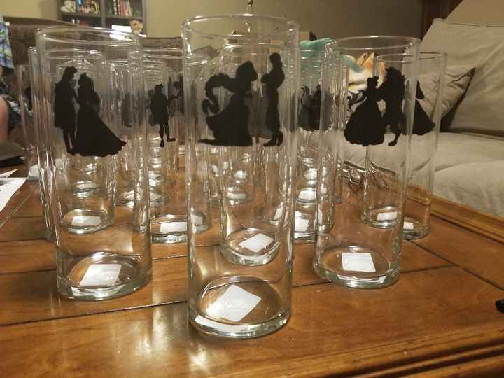 Christmas with a hint of Disney magic wedding - 1