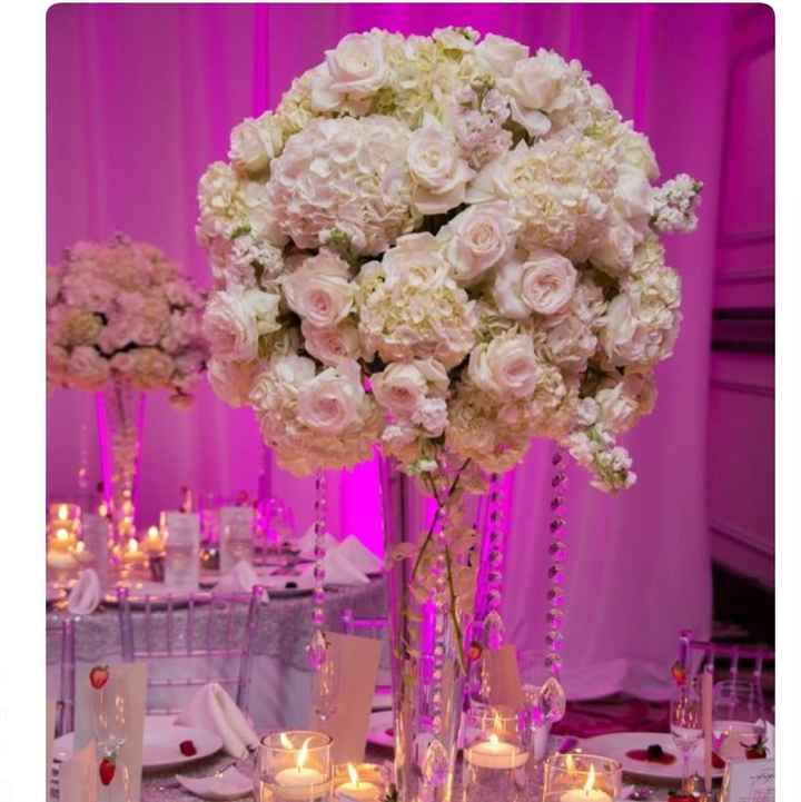 Are roses more expensive than orchids? Paging centerpiece