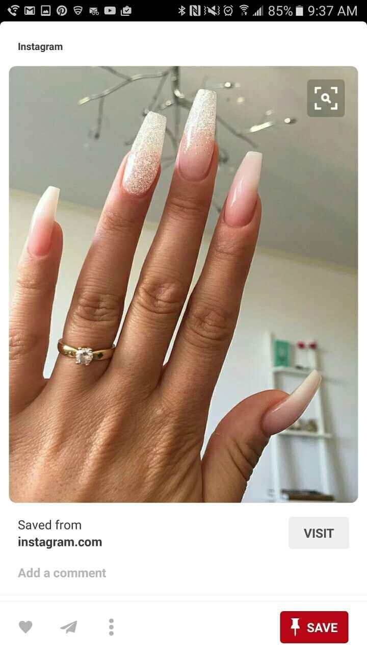 Show me your wedding manicures!