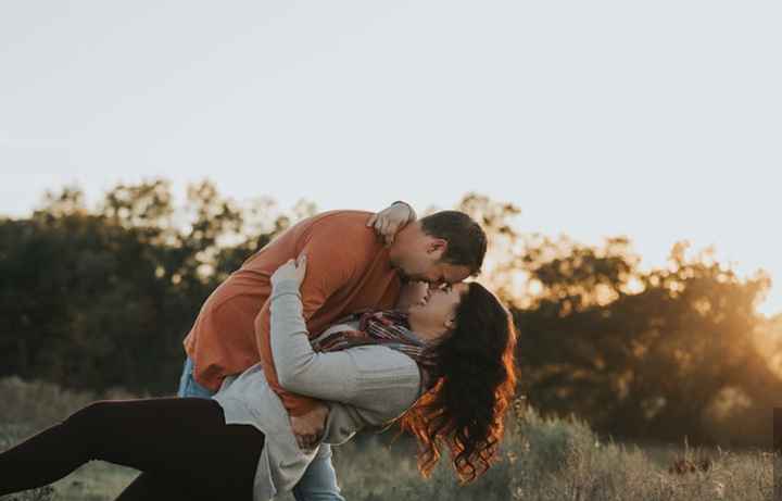Show your favorite engagement photo