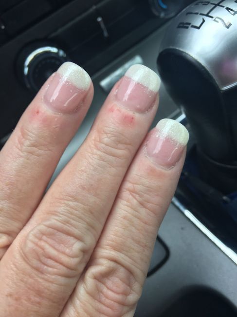 Not happy with manicure