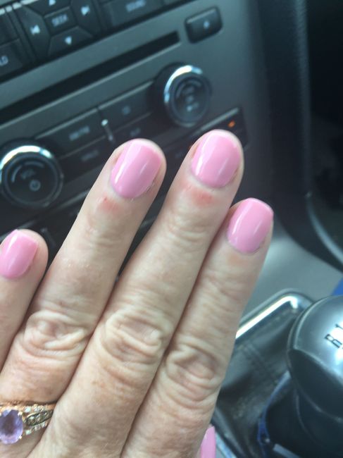 Not happy with manicure....UPDATE