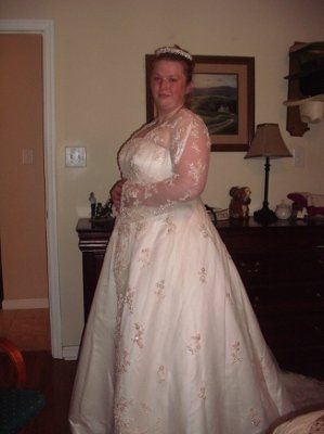 Calling all David's Bridal Brides... Let's see all the dresses and see who's dress twins! :D