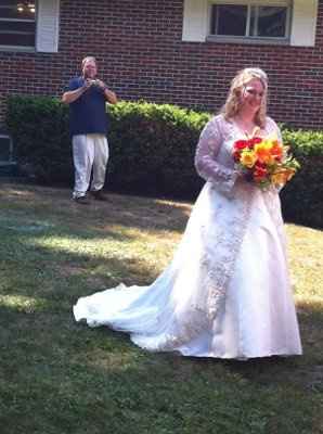 i wanna see your dress!!!