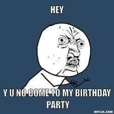 Brother getting married close to my birthday