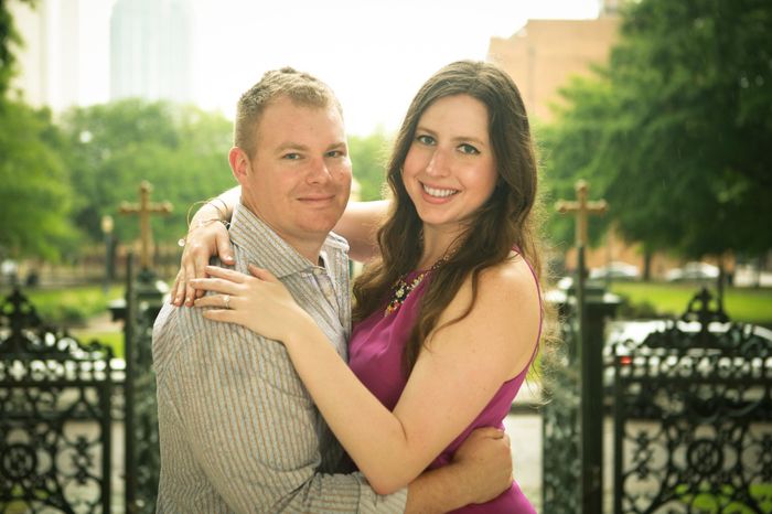 Stick to solid colors for engagement session?