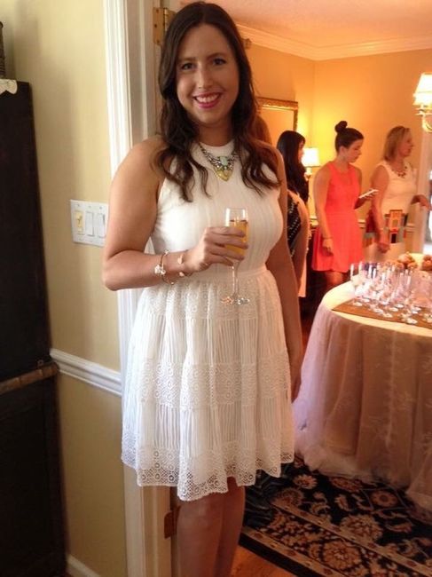 What did you/are you wearing for your bridal shower?