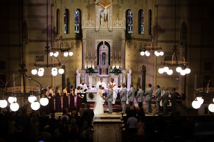 Church wedding?