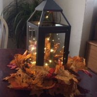 Filling lanterns for decor