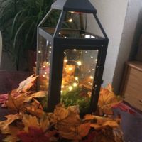 Filling lanterns for decor