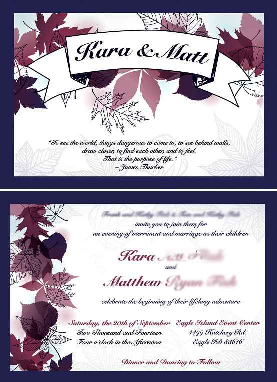 Lets see your.. INVITATIONS! Or ideas/inspiration!