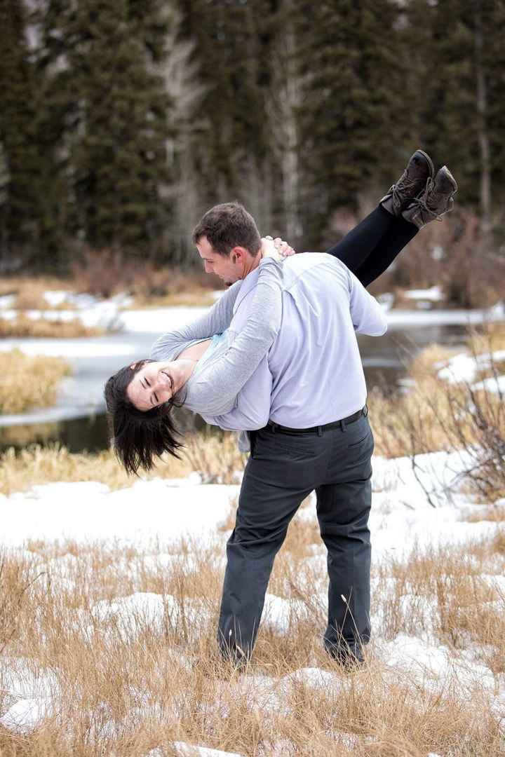 Engagement photos are done!!