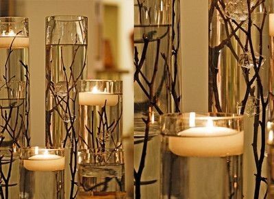 Twig Centerpiece Ideas?! Please show me your pics :)