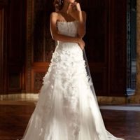 It's a rainy day here on the East Coast, I'm in need of sunshine.  So show me your wedding dress