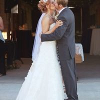 It's a rainy day here on the East Coast, I'm in need of sunshine.  So show me your wedding dress