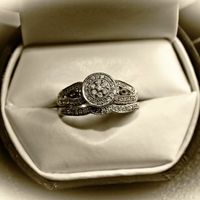 I'd love to see everyone's engagment rings.