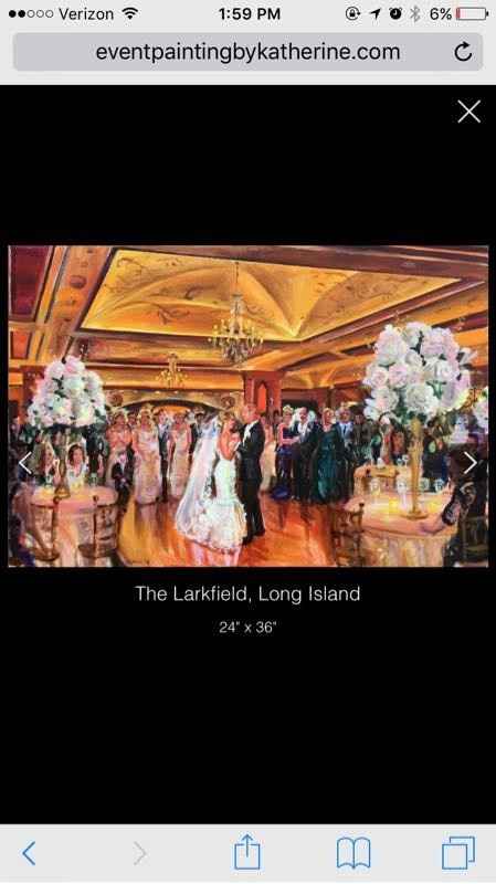 Reception live painter!