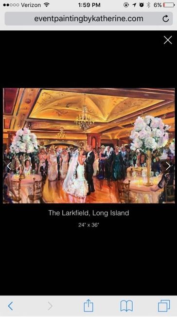 Reception live painter!