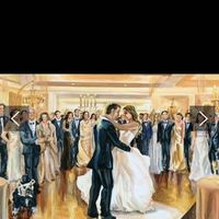 Reception live painter!