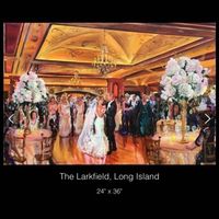 Reception live painter!