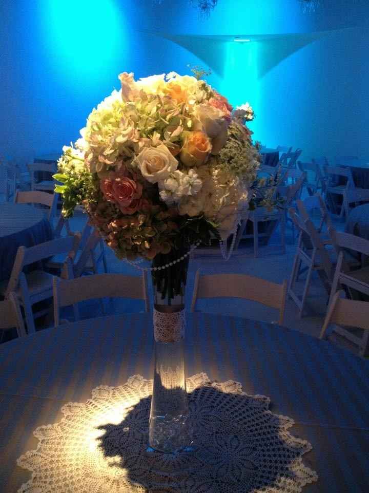 Floral Centerpieces- Tall and Low/Pictures/Prices