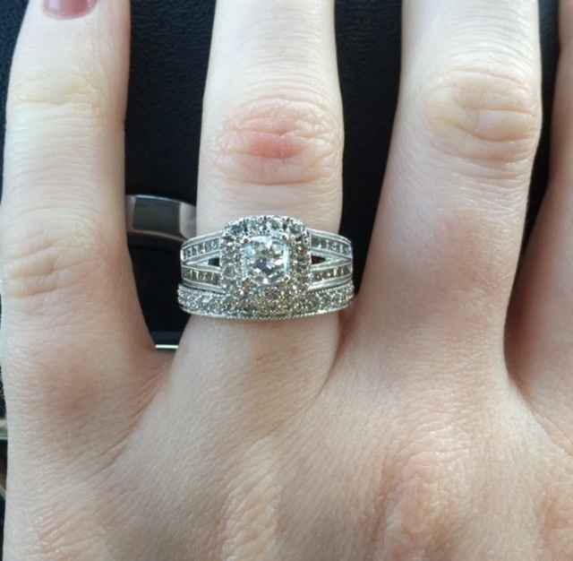 Finally found the wedding band! Ring Porn :)