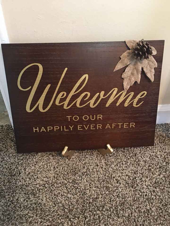 Fall wedding crafting today 🤗 - 2