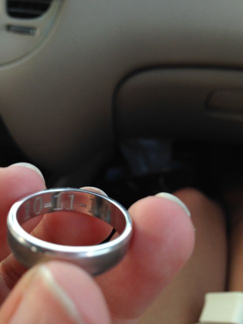 WEDDING BANDS HAVE ARRIVED!! Ladies let me see yours!!!!!!!! :))