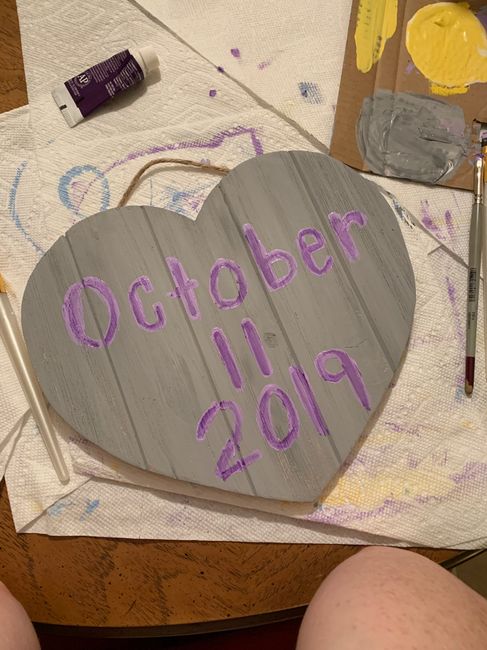 Engagement photo/wedding props! - 2