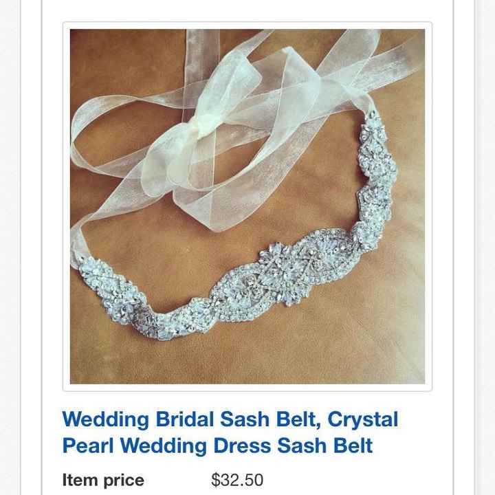 Lace dress? How to pick a belt/sash???