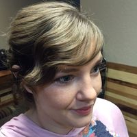 Hair and makeup trial