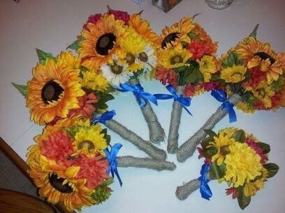 DIY flowers done! (pics)