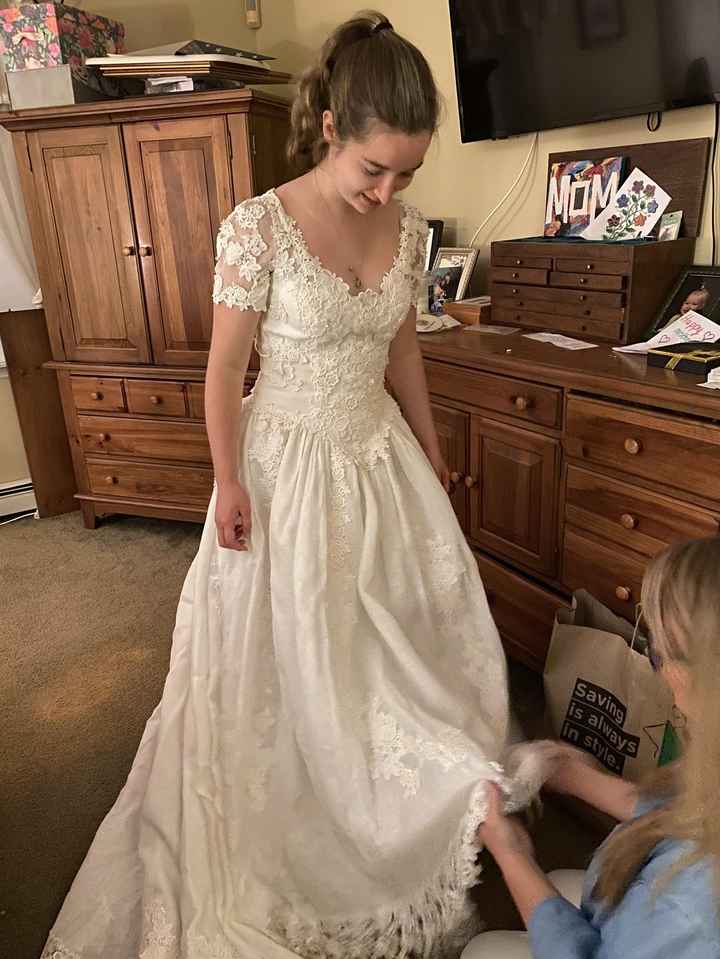 Mom’s Dress Alterations! 1