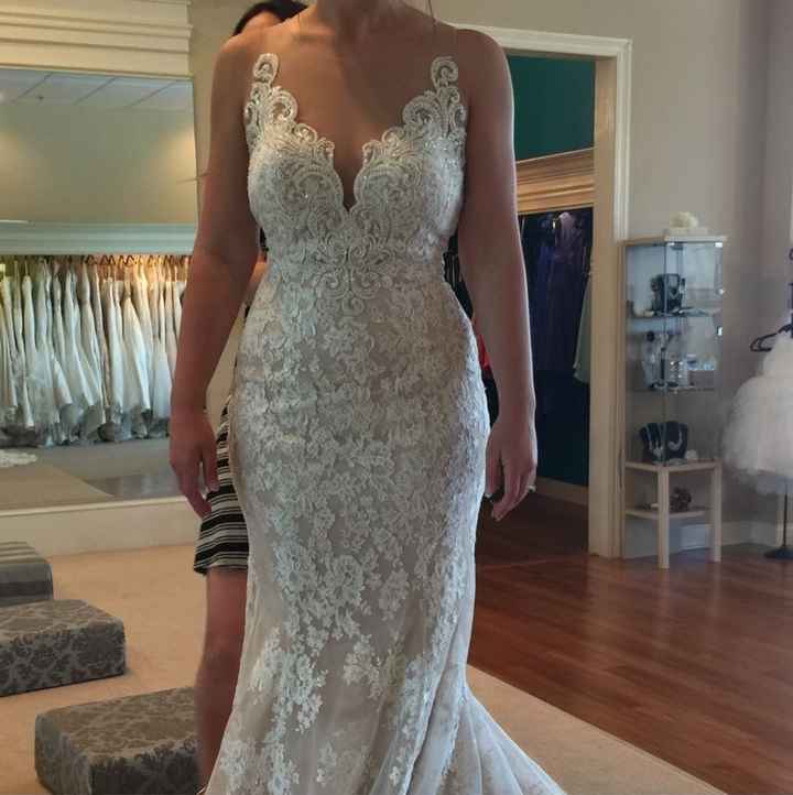 I said yes to the dress!!