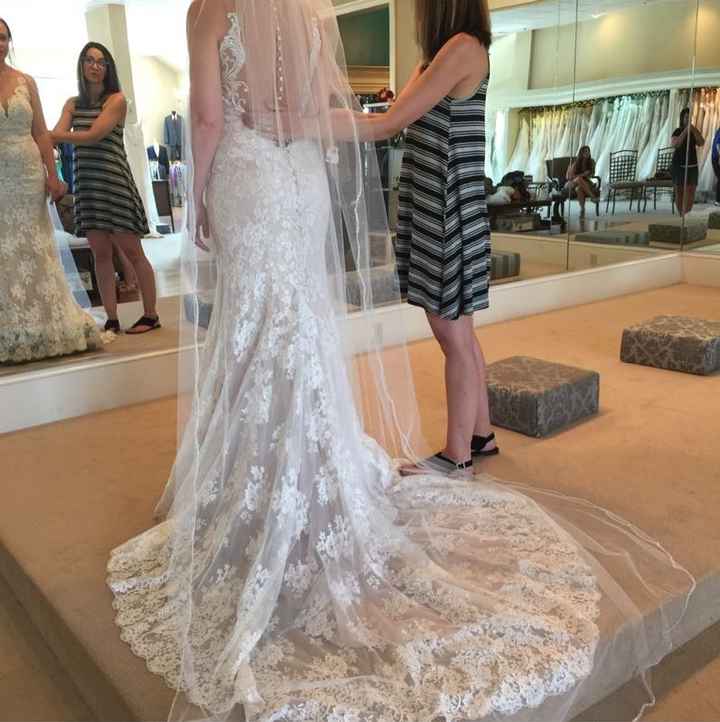 I said yes to the dress!!