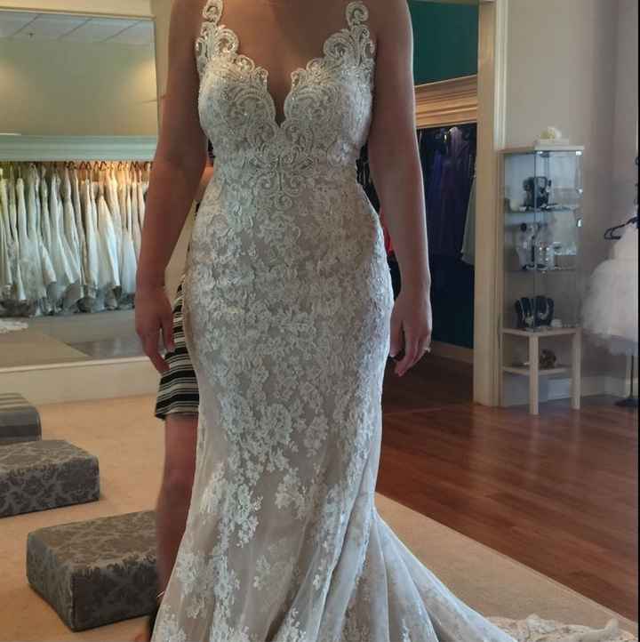 The dress is here !!