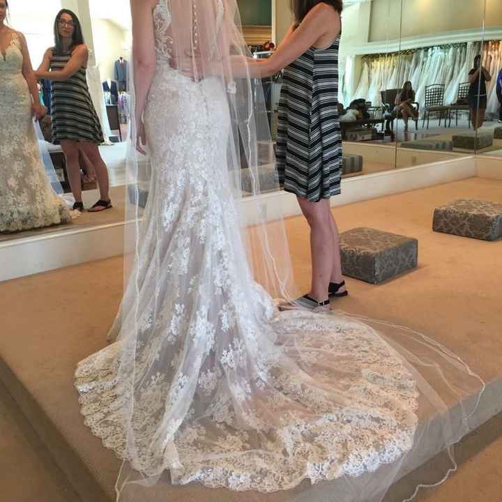 The dress is here !!