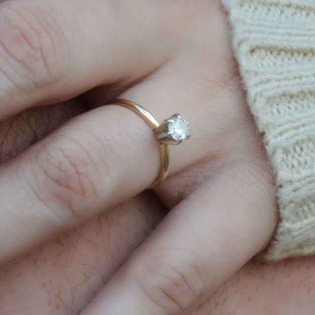 Anyone get crap for the size of their engagement ring?