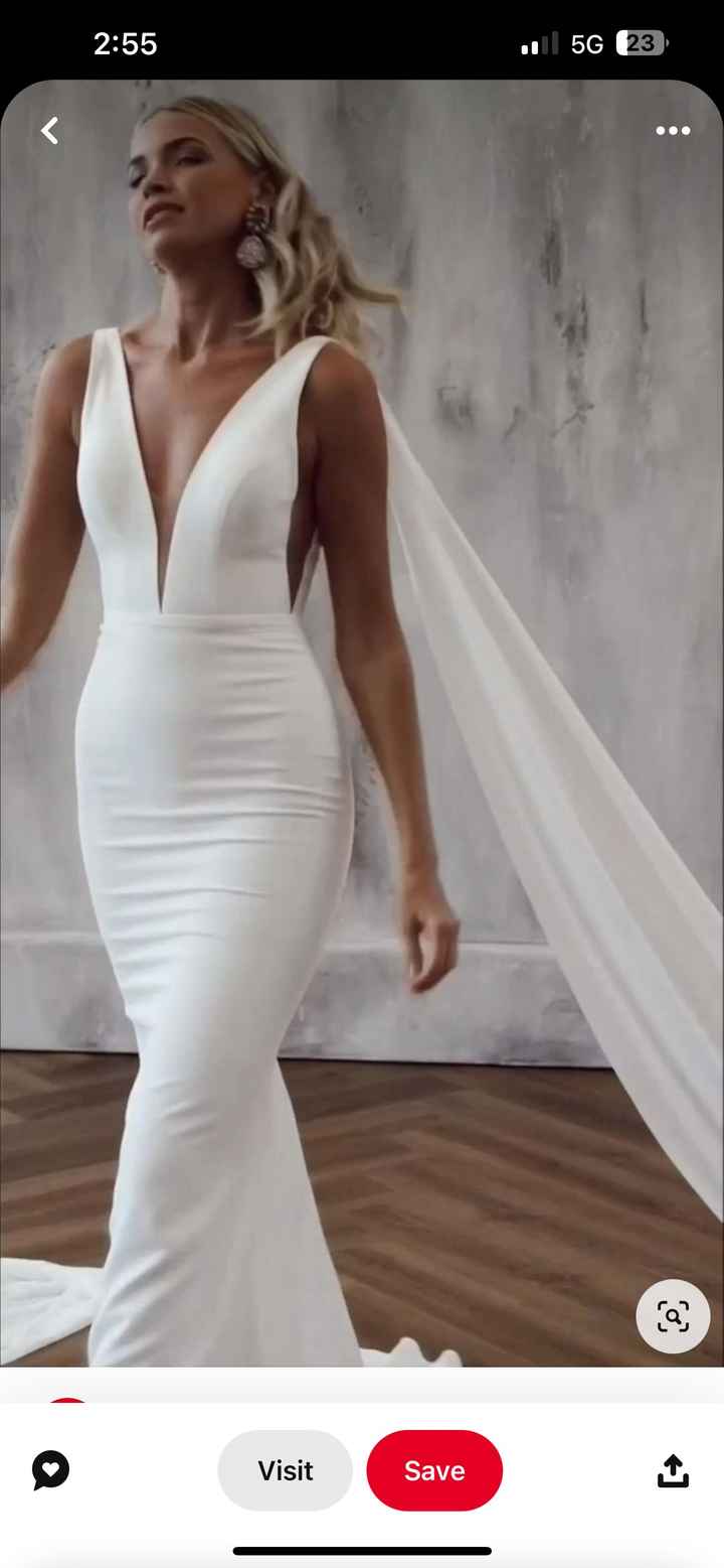Altering the shape of my wedding dress - 2