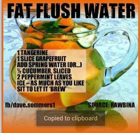 NWR: Fat Flush Water Substitute