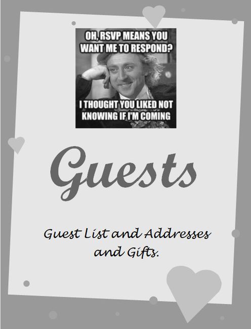 diy Wedding Planner/binder 2