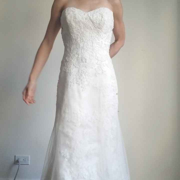 i hate my altered wedding dress!! 😭 - 1