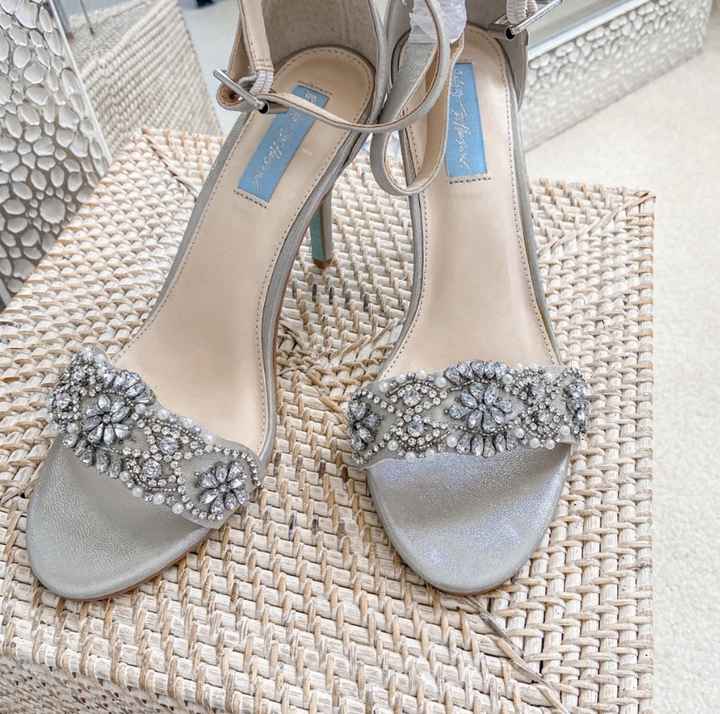 Show off your wedding shoes - 1