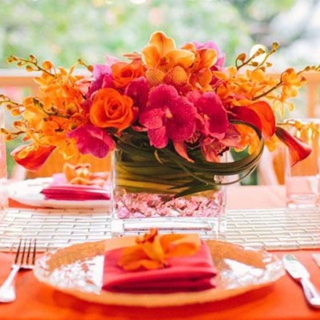 Opinions on these centerpieces/table decorations?