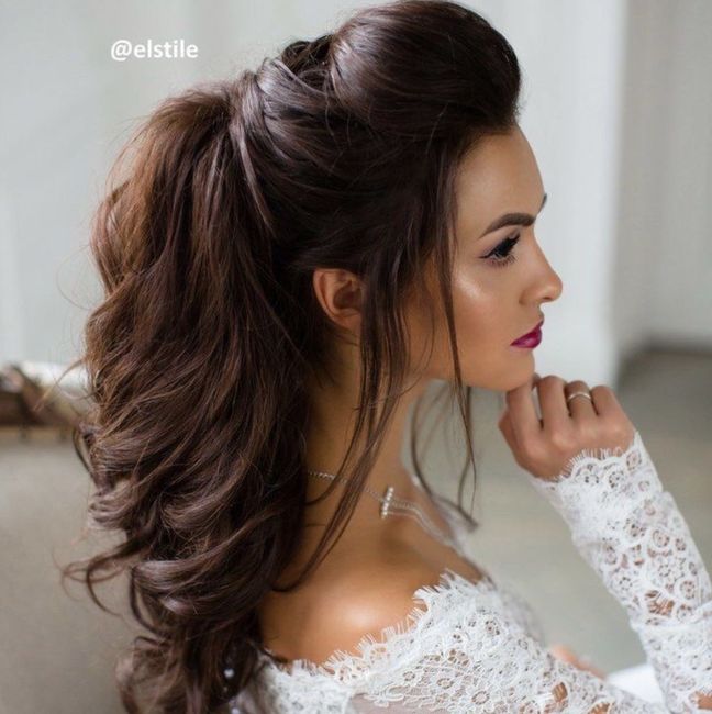 Show me your wedding hair!